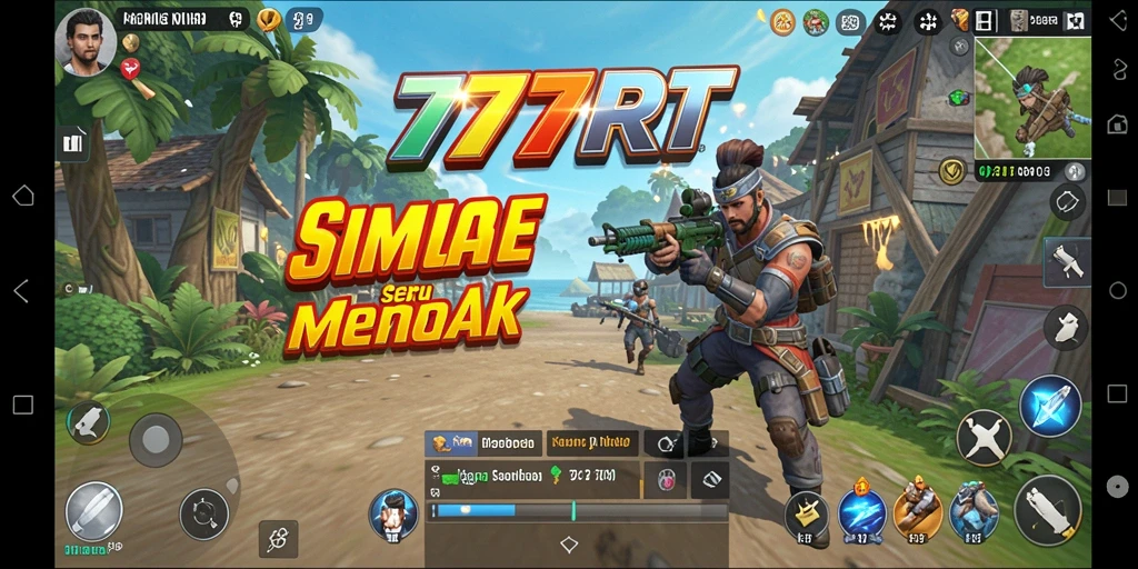 Gameplay menarik dari 777RT yang menunjukkan interaksi dalam simulasi.