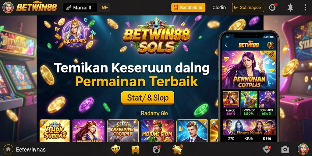 Tampilan gameplay slot yang seru dan menantang di BETWIN88.