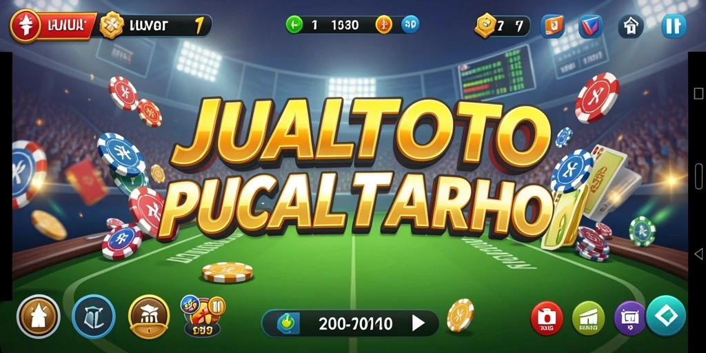 Tampilan menarik dari gameplay JUALTOTO yang mendebarkan.