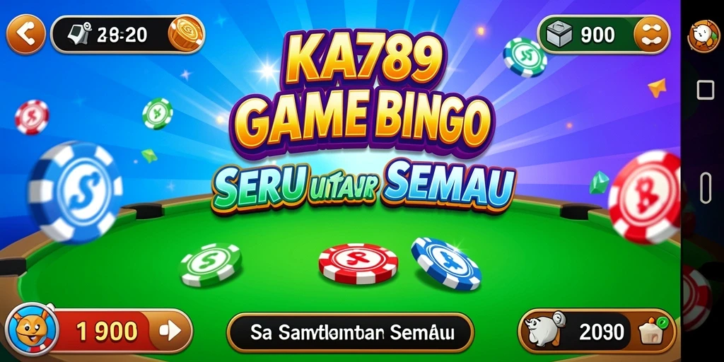 Tampilan gameplay seru dalam KA789 Bingo yang menarik.