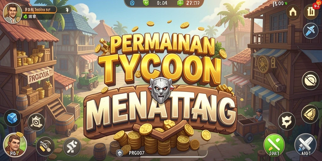 Tampilan gameplay Tycoon yang seru dan menarik di PRG007.