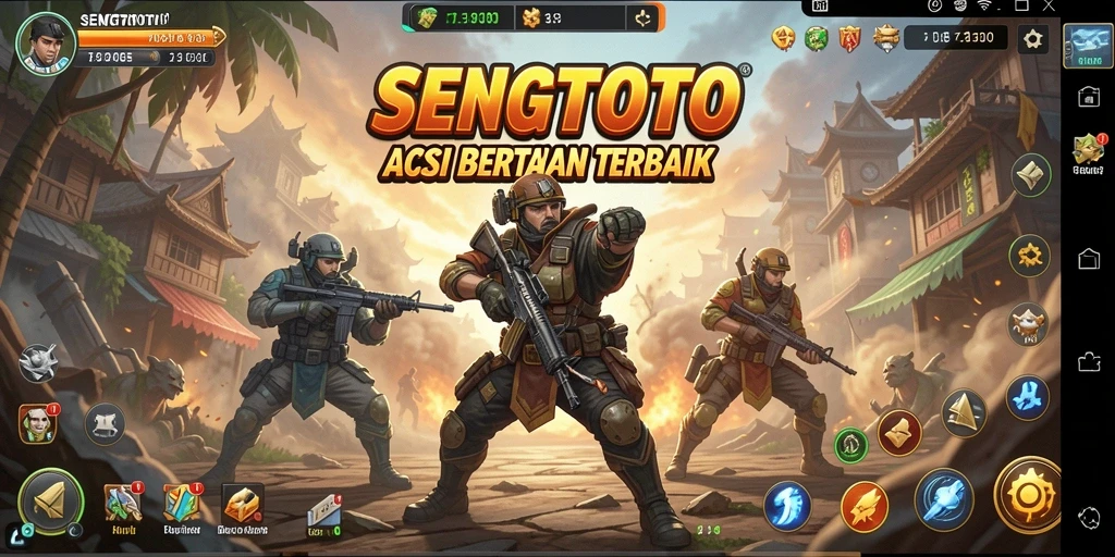Tampilan menarik dari gameplay SENGTOTO yang mendebarkan.