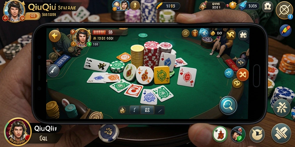 Tampilan seru gameplay QiuQiu di T6.